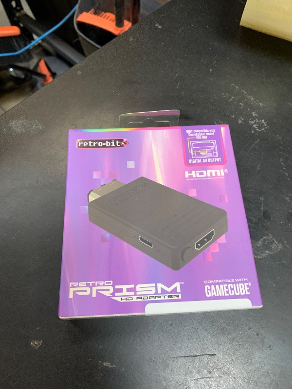 Photo 1 of Retro-Bit Prism HDMI Adapter for GameCube - AV to HDMI Converter/Upscaler for 1080P Support
