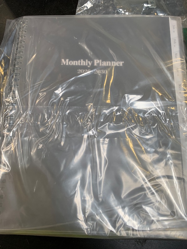 Photo 1 of 2026-2030 Monthly Planner/Calendar - Jan 2026 - Dec 2030, 5 Year Monthly Planner with Tabs & Celebrity Quotes, 9" x 11", Famous Quotes, Two-Side Pocket, Suitable for Long-Term Planning, Grey