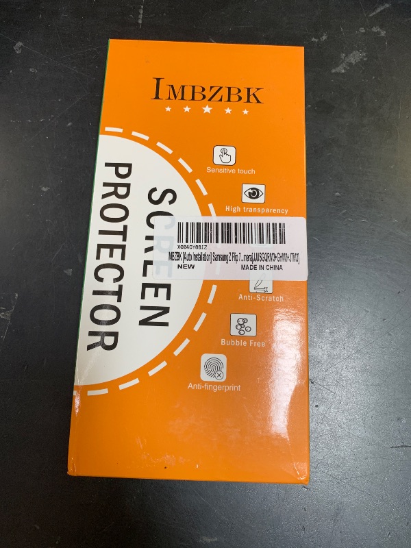 Photo 1 of IMBZBK [Auto Installation] 3 Pack Screen Protector for Samsung Galaxy Z Flip 7, 3 Inside Flexible Film + 3 Front Tempered Glass + 3 Camera Lens Protector Accessories