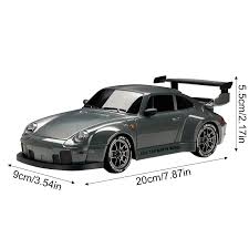 Photo 1 of ACAMMZAR RC Drift Car Pro Upgraded with Gyro, 1:24 Full Proportional Remote Control Car, 25KM/H 4WD High Speed RC Cars with Lights, Extra Racing Tires, Vehicle for Adults Kids Boys Girls, Gray