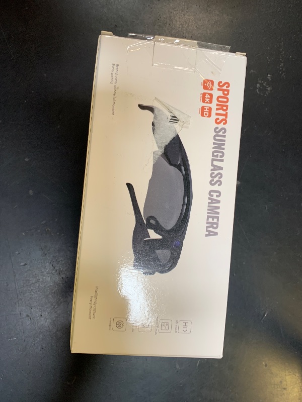 Photo 1 of RERBO WiFi Camera Sunglasses, 4K Video Glasses HD 1080P with Polarized UV 400 Lens for Cycling, Camping, Driving,Traveling(Include 32GB Card)