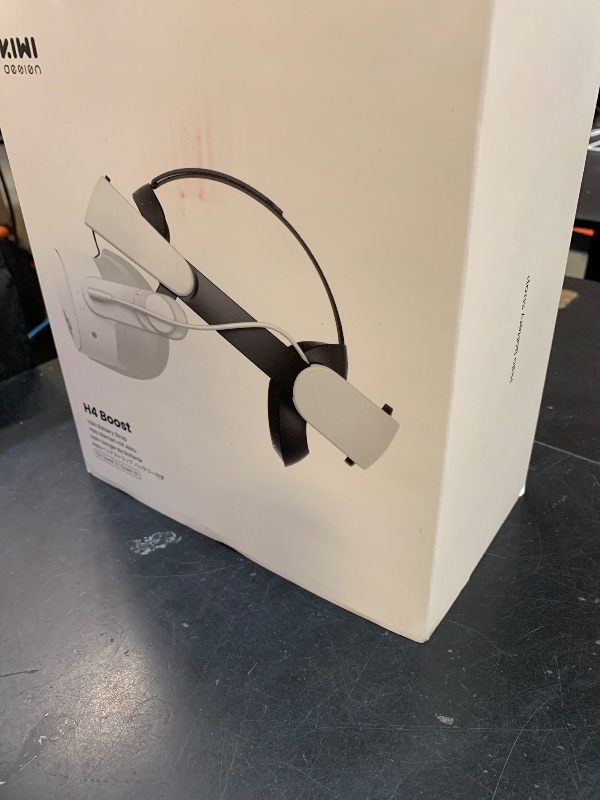 Photo 1 of KIWI design H4 Boost Comfort Battery Head Strap Accessories for Meta/Oculus Quest 3/3S, Dual Fast Charge The VR Headset and Battery Strap in 2.5h, Halo Strap Reduce Facial Pressure, Not for Quest 2