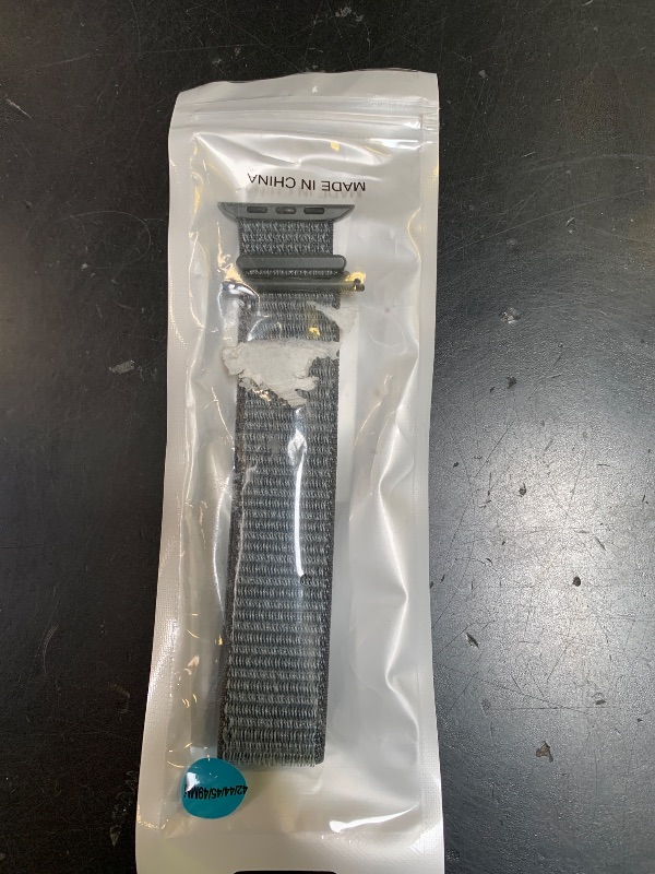 Photo 1 of Sport Loop Band Compatible with Apple Watch Bands 49mm 46mm 38mm 40mm 41mm 42mm 44mm 45mm, Women Men Braided Nylon Elastic Replacement Band for iWatch Ultra 2 1 Series 10 9 8 7 6 5 4 3 2 1 SE