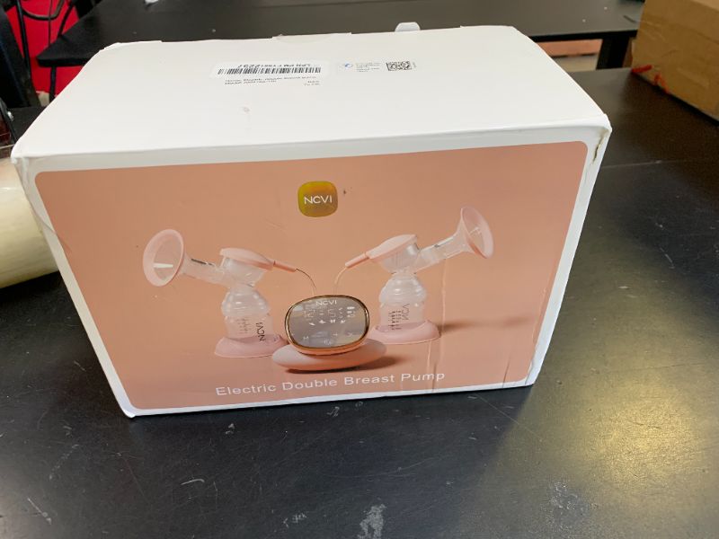 Photo 1 of NCVI Electric Breast Pump 8782, Portable Hospital-Grade Double Pump with 4 Modes & 9 Levels, Anti-Backflow, Rechargeable Quiet Breastfeeding Pump for Efficient Comfortable Use at Home, Work or Travel