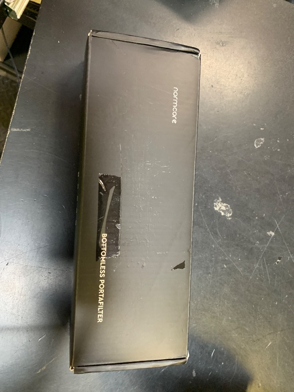 Photo 1 of Normcore 51mm Naked Bottomless Portafilter 2 Ears Fits Delonghi ECP3420/EC155/BCO430/EC260 with Anodized Aluminum Handle (Basket Included) - Included Portafilter Filter Basket