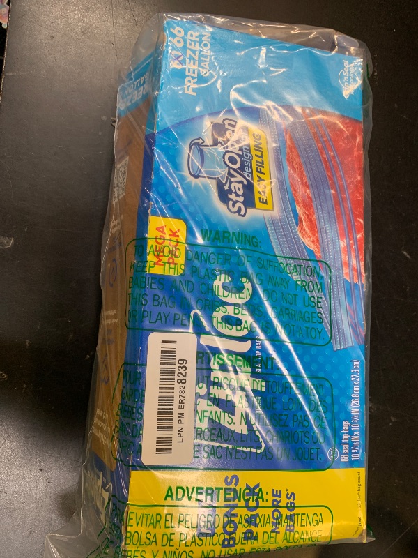 Photo 1 of Ziploc Gallon Food Storage Freezer Bags