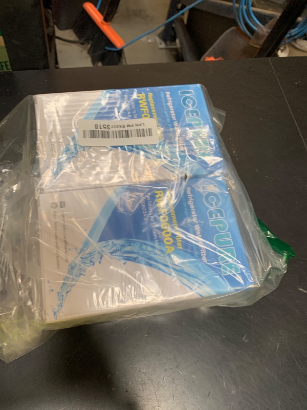 Photo 1 of ICEPURE RWF0600A Replacement for GE MWFINT, 197D6321P006, WFC1201, GSH25JSDDSS, PSHS6PGZBESS, SGF-G9, RWF1060 Refrigerator Water Filter 2PACK