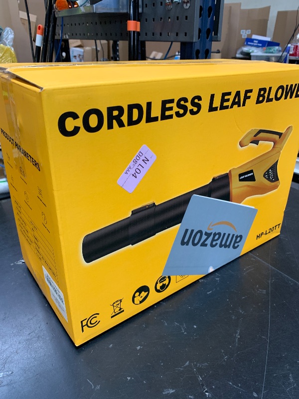 Photo 1 of HEINPRO Cordless Leaf Blower Compatible with Dewalt 20V Max Battery, 500CFM/150MPH Electric Leaf Blower Cordless, 5 Speed Modes, Battery Powered Blowers for Lawn Care, Yard (Tool Only)