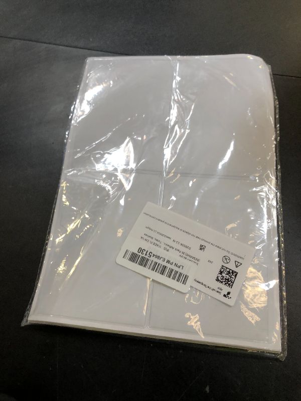 Photo 1 of 36 Pack 3" x 5" Index Card Holder Adhesive Plastic Label Holders Clear Tote Bag Labels Stickers for Organizing Storage Bins Library Card Shelves