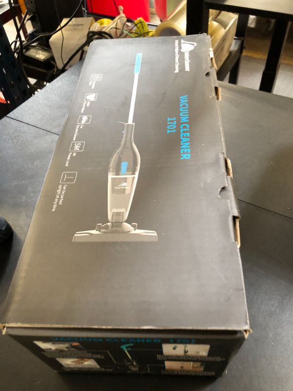 Photo 1 of Intercleaner Corded Vacuum Cleaner, 15KPa Powerful Suction with 400W Motor, 12 in 1 Lightweight Bagless Stick Vac with Handheld, Ultra Quiet, for Hardwood Floor Carpet Car Pet Hair