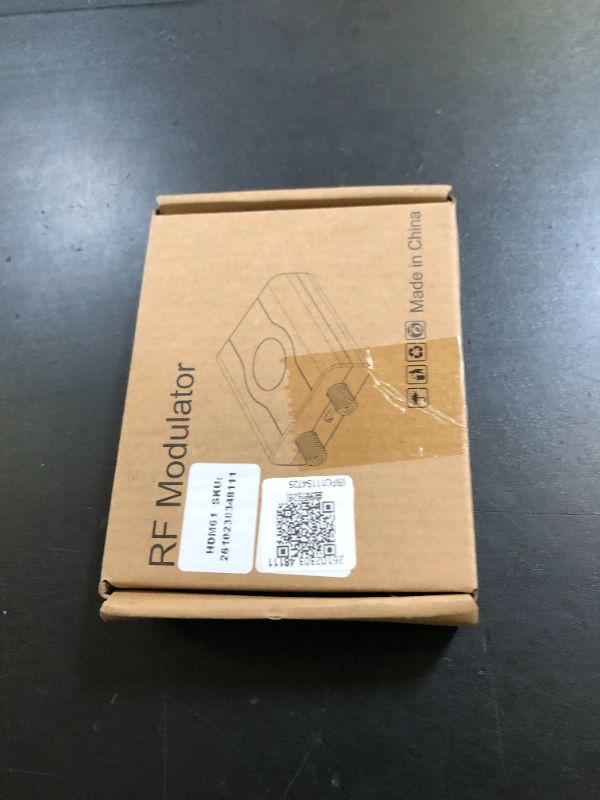 Photo 1 of HDMI RF Modulator Adapter, RF Modulator HDMI Coaxial Converter, Support NTSC Format Output, 1080P PLL Control VHF Working Frequency