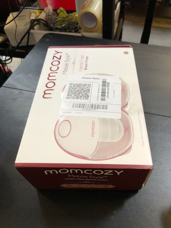 Photo 1 of Momcozy Breast Pump Hands Free Mobile Style, Leak-Proof, Quiet & Comfortable for On-The-Go Pumping