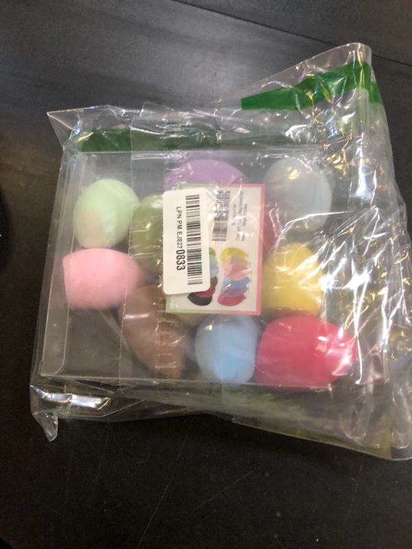 Photo 1 of 12 Pieces Professional Makeup Sponge Set,Latex Free Flawless Soft Setting Face Puffs,Multicolor Beauty Sponge Blender Cosmetic Applicator for Powder,Liquid,Facial Makeup Tools