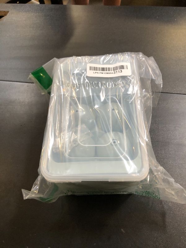 Photo 1 of WIBIMEN Large Ice Cube Molds, Big Round Whiskey Ice Cube Trays for Freezer, Easy to Fill & Release, Whiskey Bourbon Cocktail(1.9In*6 Balls- Blue/2 Pack)