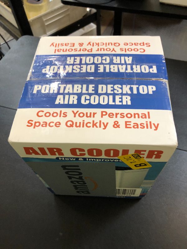 Photo 1 of Portable Air Conditioners, Personal Evaporative Air Cooler with 3 Wind Speeds Touch Screen Small Air Conditioner Fan, Desktop Cooling Fan for Room, Bedroom, Office, Camping