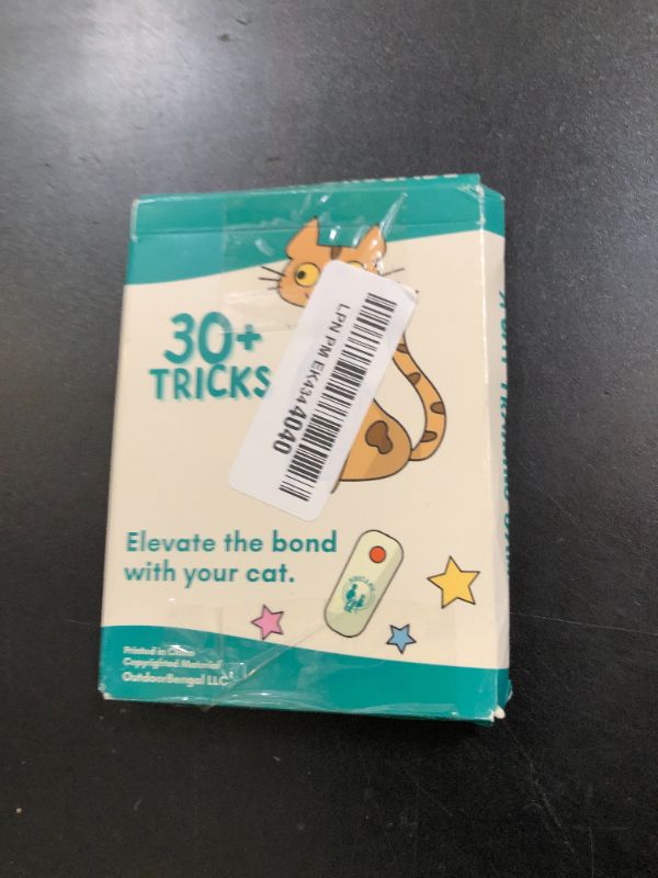 Photo 1 of OutdoorBengal The Click Crusade (Cat Training Card Game Guide to Clicker Training for Cats for Teaching Tricks, Improving Communication and Bonding with Your Kitten (Clicker not Included)