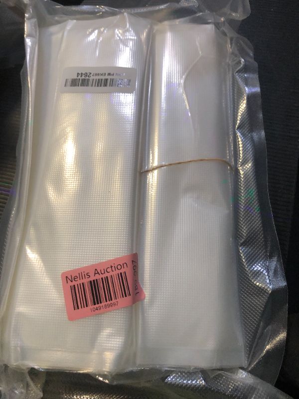 Photo 1 of Bonsenkitchen Vacuum Sealer Bags, 11 in x 50 ft Rolls 2 Pack Seal Bags for Food Storage Saver, BPA Free, Commercial Grade Textured Food Roll Bags, Customized Size Bag for Sous Vide Cooking,VB3210