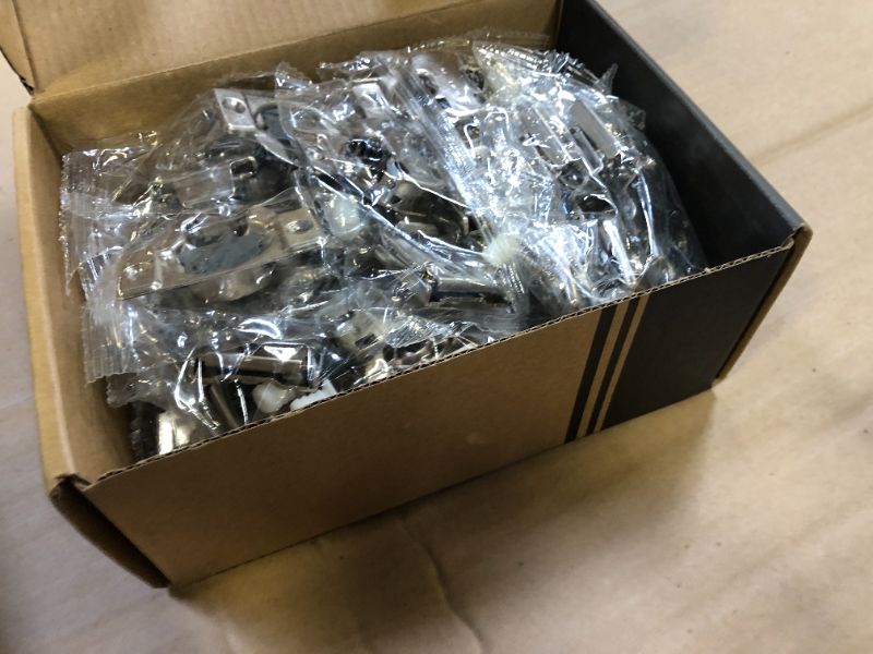 Photo 1 of Chibery 20 Pack 3/4" Overlay 4D Soft Close Concealed Hinges for Face Frame Door, Adjustable Closing Speed, Smooth Slow Self Close Hinges, Satin Nickel, 105° Open Angle Stainless Steel Cabinet Hinges