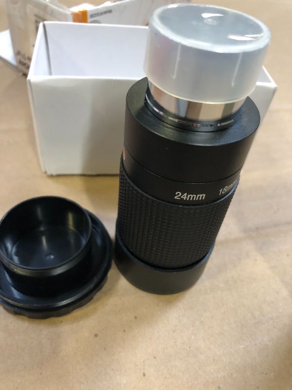 Photo 1 of Celestron - Zoom Eyepiece for Telescope - Versatile 8mm-24mm Zoom for Low Power and High Power Viewing - Works with Any Telescope That Accepts 1.25" Eyepieces