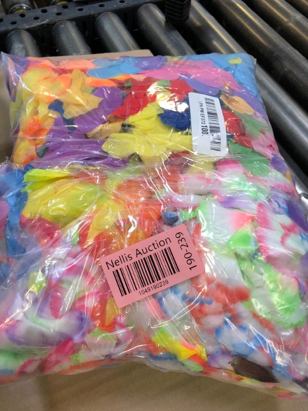 Photo 1 of Joyin Toy 60 Counts Hawaiian Leis Bulk, Tropical Flower Lei Hawaiian Lei Beach Hawaii Luau Party Favors Decoration Birthday Party Supplies