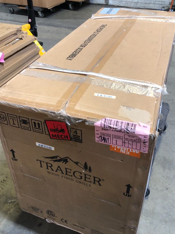 Photo 1 of Traeger Grills Pro 34 Electric Wood Pellet Grill and Smoker, Bronze, 884 Square Inches Cook Area, 450 Degree Max Temperature, Meat Probe, 6 in 1 BBQ Grill