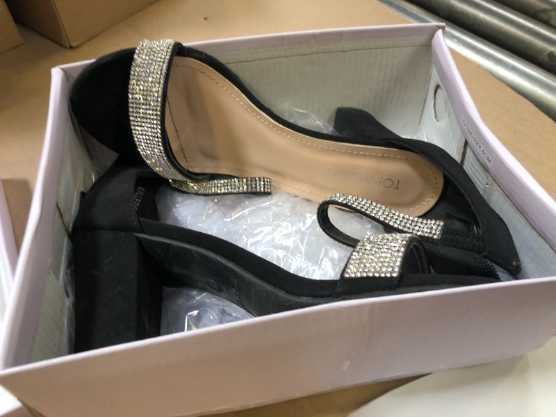 Photo 1 of  Women's Ankle Strap Platform High Heel Sandal  8 