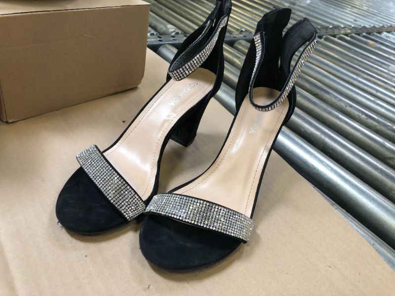 Photo 1 of  Women's Ankle Strap Platform High Heel Sandal  8 