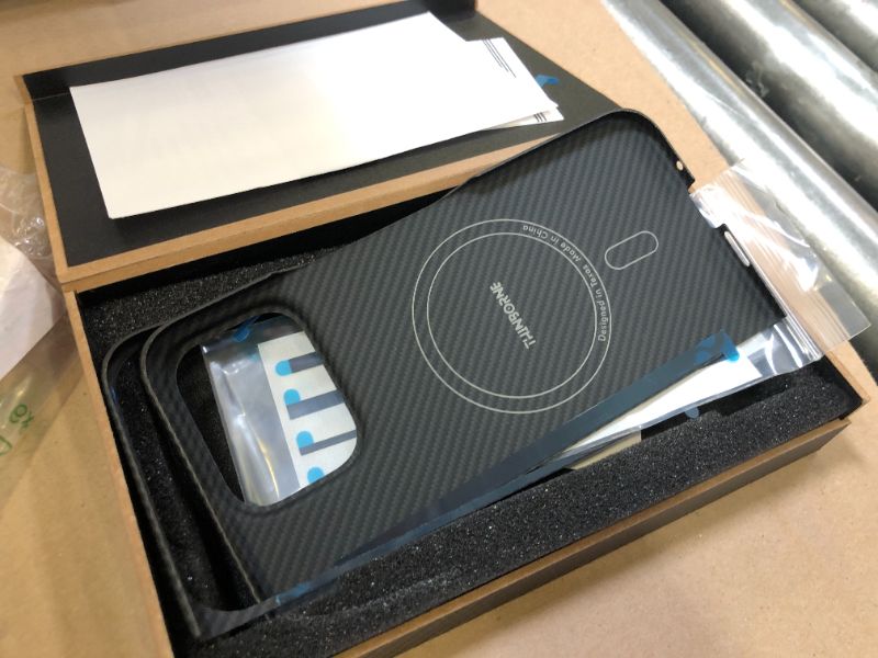 Photo 1 of Thinborne Compatible with Pixel 9 Pro Fold Case, [600D Aramid Fiber] [Magnetic] [Ultra Thin] [Minimalist Style] [Carbon Fiber] - Version 2.0