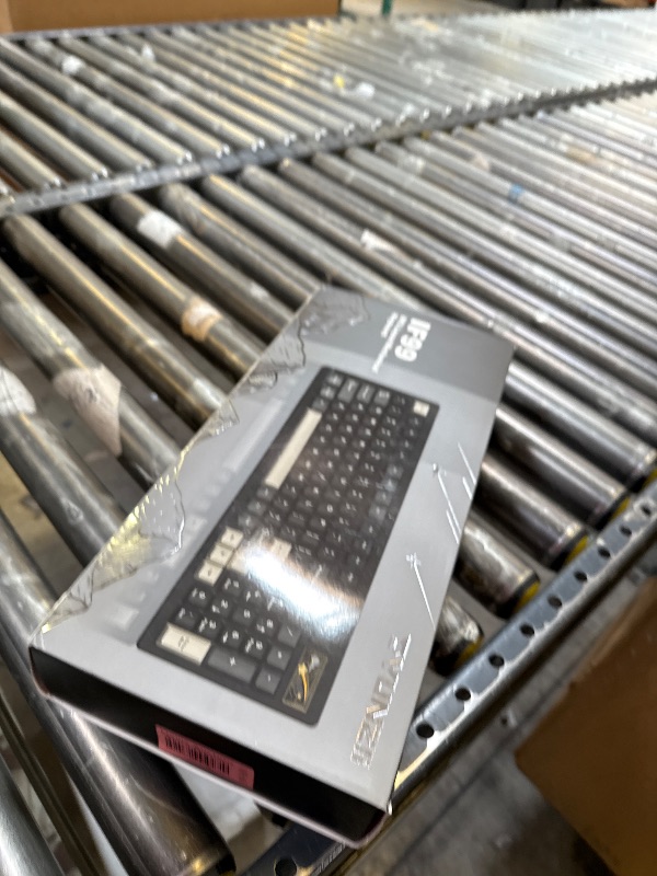 Photo 1 of YUNZII IF99 Wireless Mechanical Gaming Keyboard with Smart LCD Display, QMK/VIA Programmable BT/2.4G/USB-C Gasket Mounted Hot Swap RGB 96% Layout for Mac/Win (Black, Cocoa Cream V2 Switch)