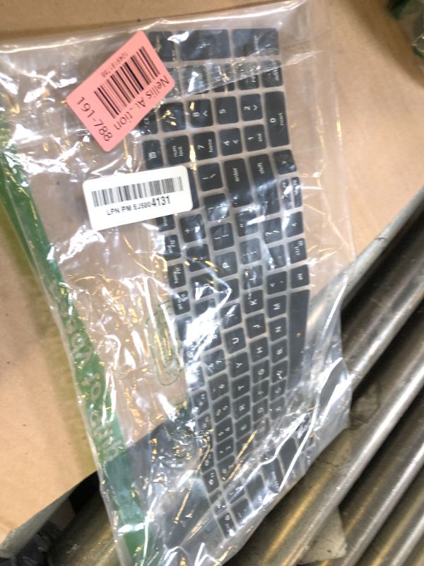 Photo 1 of Keyboard Cover for Dell Latitude 3550 3540 5550 5540 5520 5521, Precision 3590 3591 3580 3581 3560 3570 3561 3571 15.6" Laptop, Dell Latitude 15.6 2025-2022 Keyboard Skin Protector-Black
