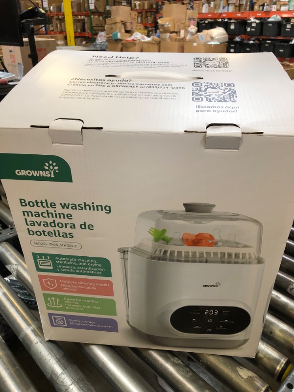 Photo 1 of Grownsy EaseClean Bottle Washer Pro | All-in-One Bottle Washer and Sterilizer and Dryer | Baby Bottle Washer for Bottles, Pump Parts & Baby Essentials | Replaces Hand Washing