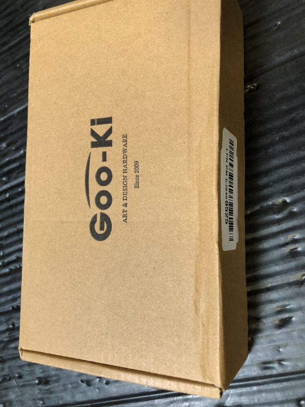 Photo 1 of Goo-Ki 6 Pack Brushed Bronze Cabinet Handle Drawer Pulls - 5.04"(128mm) c-c Dark Gold Modern Bar Handles Pull Kitchen Hardware for Dresser Cupboard Bathroom Wardrobe, 1751BB-128