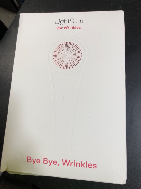 Photo 1 of LightStim for Wrinkles LED Red Light Therapy with 72 LEDs (605, 630, 660, & 855 nm Wavelengths). Reduces Fine Lines, Wrinkles, Rejuvenates Skin, and Maintains a Youthful Appearance FDA Cleared White