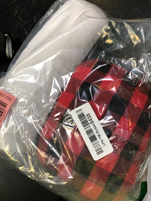 Photo 1 of WRINGKIT 2 Pack Tailor's Ham, Solid Seam Roll Set, Linen and Doll Cotton Press Ham, Tailors Ironing Ham for Ironing, Darts, Collar, Long Seam, Red and Black Plaid