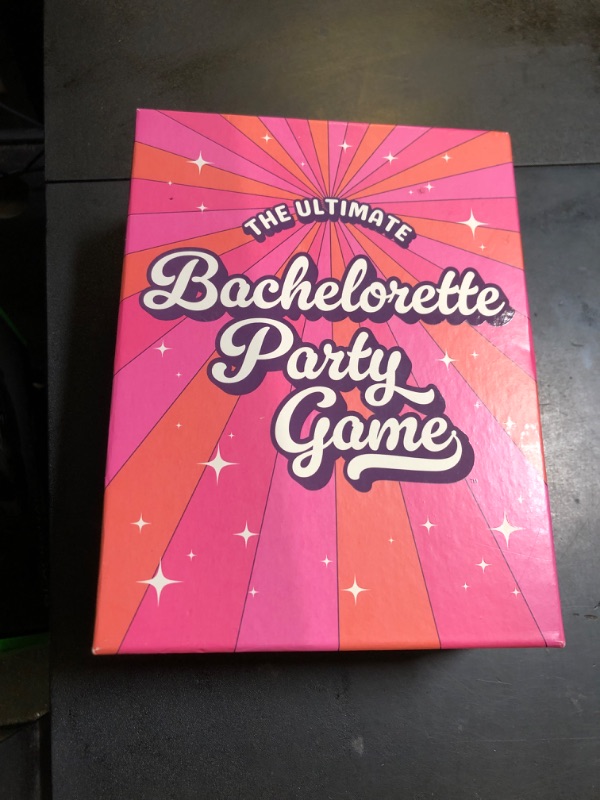 Photo 1 of The Ultimate Bachelorette Party Game | Card Games with 150 Prompt Cards | Scavenger Hunt | Party Card Game for Girls Night Out, Bachelorette Party, & Bridal Shower | Ages 17 Up