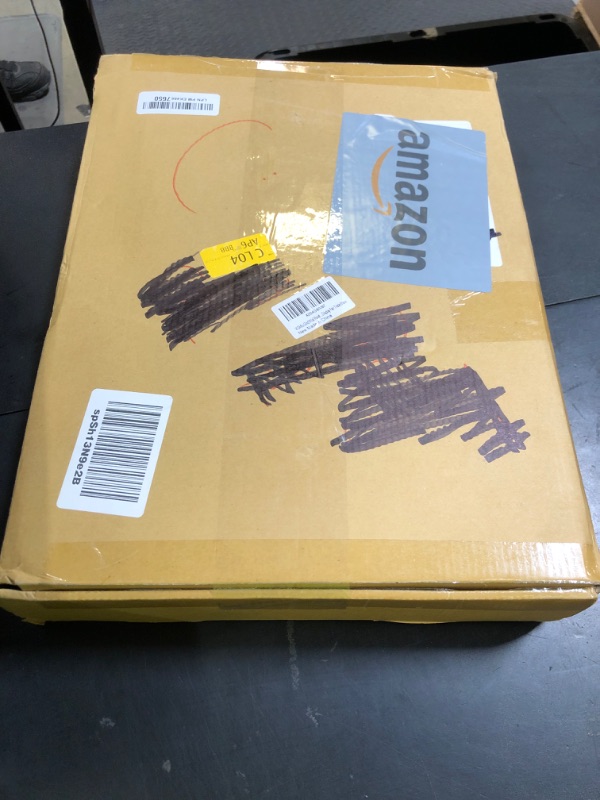 Photo 1 of VGMiu Grid Wall Panel 1PCS Display Stand 2' x 5.2' FT Black Gird Wall Panels Movable Retail Display Racks Floorstanding Grid Wall Heavy Duty with Wheel for Art Craft Photo Display Fair Trade Show