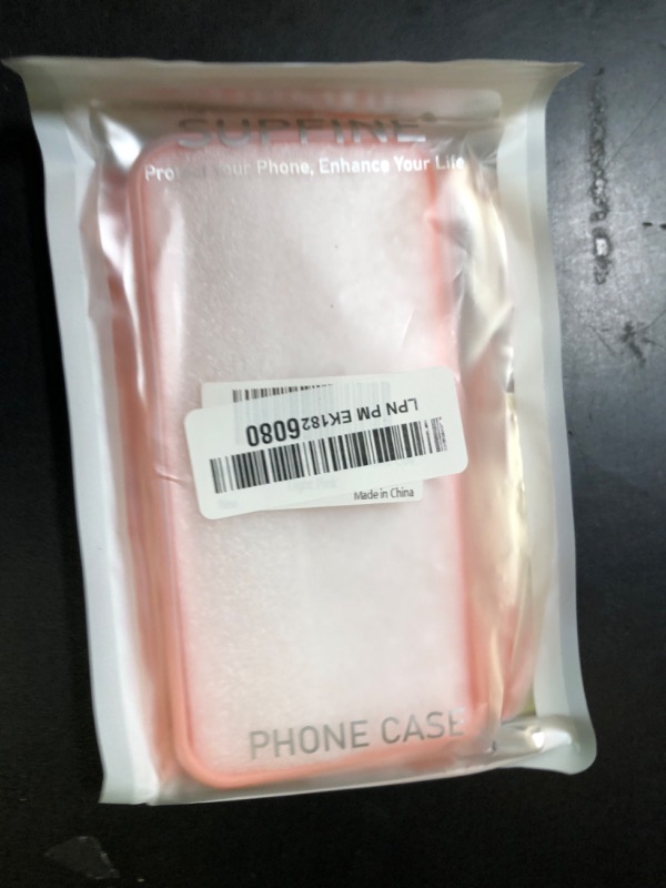 Photo 1 of SUPFINE Magnetic for iPhone 16e Case 2025 (Compatible with MagSafe)(Military Grade Drop Protection) Slim Translucent Matte Shockproof with Anti-Fingerprint Phone Case,Pink