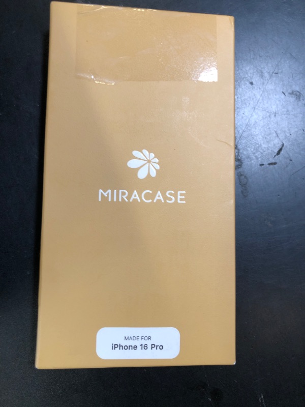 Photo 1 of Miracase Magnetic for iPhone 16 Pro Case Full-Body Phone with Built-in Glass Screen Protector, [Compatible with MagSafe] Military Drop Proof 16 Pro Cover Bumper 6.3 inch, Purple