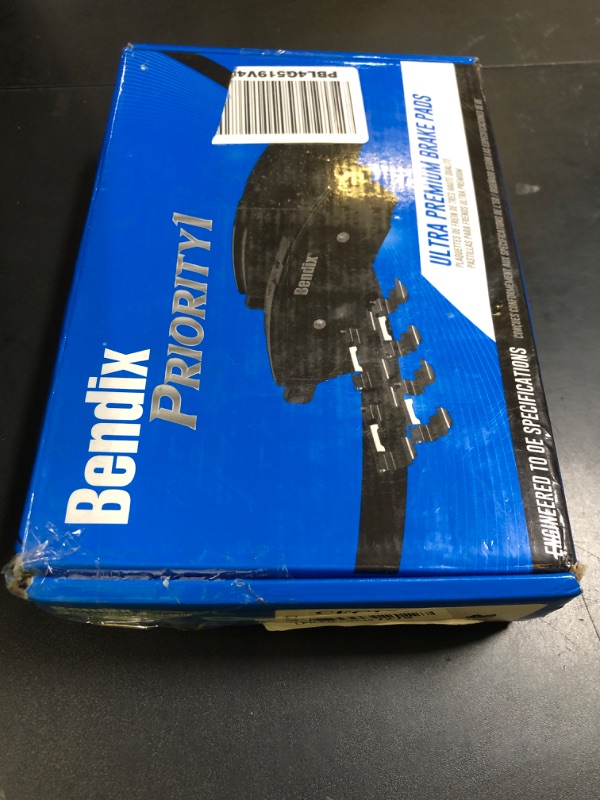 Photo 1 of Bendix Priority1 CFC1723 Ceramic Front Brake Pads for Acura MDX 2020-2014, Honda Pilot 2022-2016, Ridgeline 2023-2017