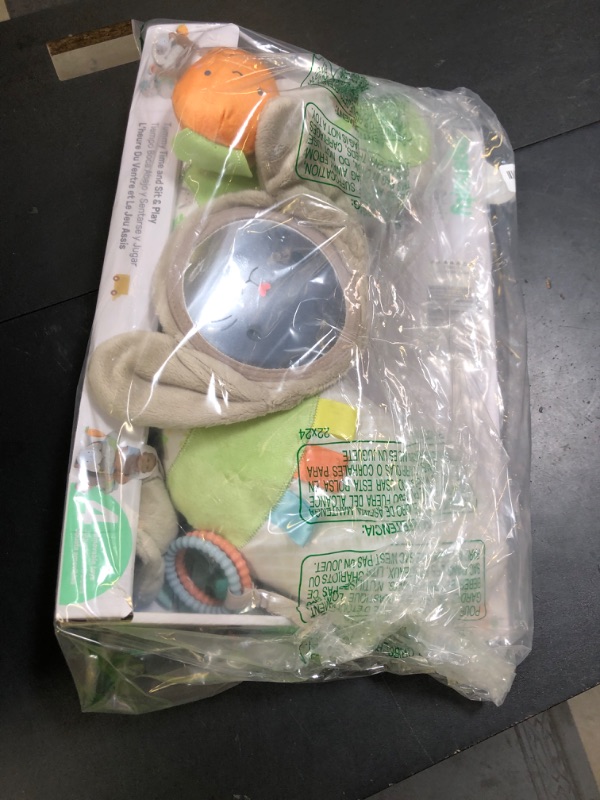 Photo 1 of Ingenuity Cozy Prop Sylvi Tummy Time Pillow?, Multi-Sensory, 4 Removable Toys, 0+M - Plush Bunny