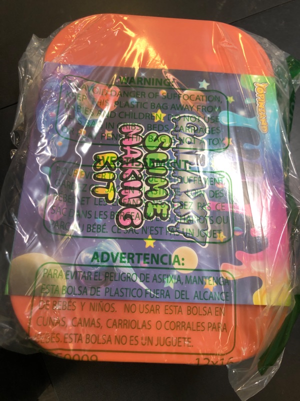 Photo 1 of YOPINSAND Galaxy Slime Kit for Girls, DIY Slime Making Kit, Glimmer Crunchy, Butter, Foam, Glow in The Dark Slime with Add-ins, Foam Balls, Charms, Glitters, Party Favors Gift Toys for Kids 6-12