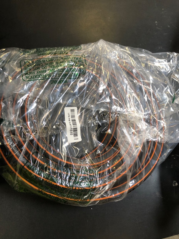 Photo 1 of Giraffe Tools Garden Hose 25ft x 5/8", Custom Length, Heavy Duty, No Kink, Flexible, Rubber Garden Hose, Leakproof Water Hose with Male to Female Fittings, 600 Burst PSI