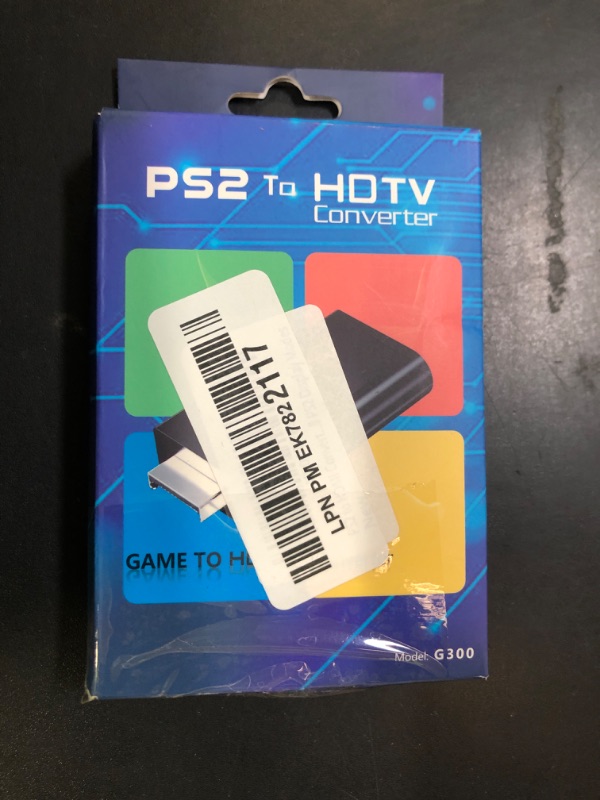 Photo 1 of sartyee New PS2 to HDMI Converter Adapter, Video Converter with 3.5mm Audio Output for HDTV HDMI Monitor, with USB Power Cable, Supports All PS2 Display Modes