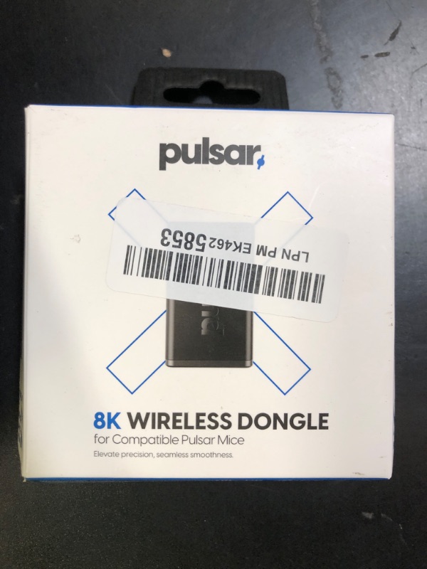 Photo 1 of Pulsar Gaming Gears - 8K Wireless Dongle, Ultra-Fast 8000Hz Polling Rate, Extreme Precision & Responsiveness (Black)