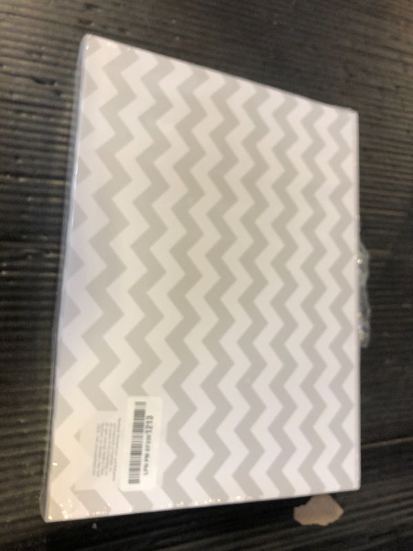 Photo 1 of Pearhead Baby Briefcase and Document Organizer, All In One Expanding File Folder, Baby's Paperwork and Records, Newborn Keepsake and Memory Box with Labels, Baby Girl or Baby Boy Gift, Gray Chevron