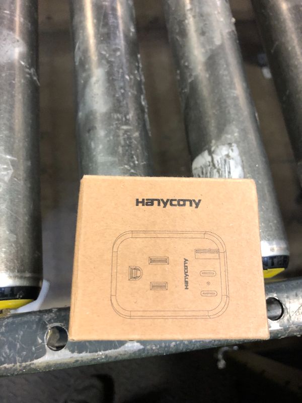 Photo 1 of European Travel Plug Adapter USB C, HANYCONY International Plug Adapter, US to Europe Adapter Plug 2 Outlets 3 USB Ports(2 C Port), Type C Power Adapter to Italy Spain France Portugal Iceland Germany