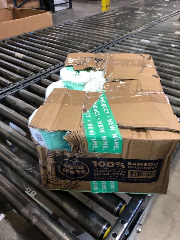 Photo 1 of Save Trees Bamboo Toilet Paper -24 Rolls Of Septic Safe Organic Toilet Paper 3-ply, 300 Sheets Per Roll - PFAs Free, FSC Certified, Plastic & Chemical Free - For Home, Boat & RV Use