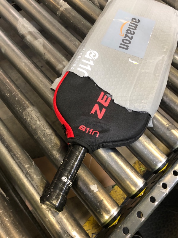 Photo 1 of A11N Zenith C7 Pickleball Paddle 16mm | T700 Carbon Fiber with Foam Injected Walls | Enlarged Sweet Spot | Elongated Shape | Red