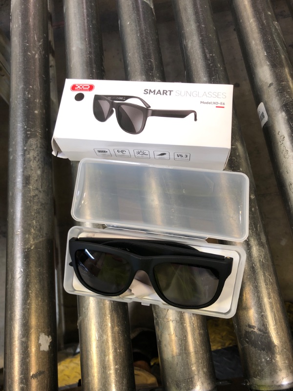 Photo 1 of XO Simple is Beauty Smart Bluetooth Glasses,Built-in Mic & Speakers,Smart Wireless Headphone Sunglasses for Men and Women,Athletic/Outdoor UV Protection and Voice Control,Unisex(Black)