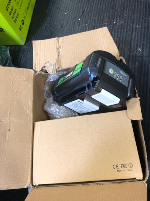 Photo 1 of DTK Replacement for Ryobi 40V Battery OP4026 OP40201 OP40261 OP4040 OP4050 OP40601 6.0Ah Lithium 2 Packs
